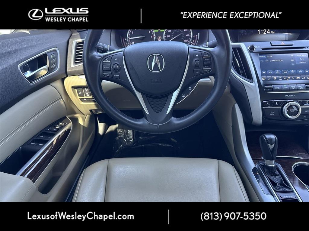 used 2020 Acura TLX car, priced at $19,500