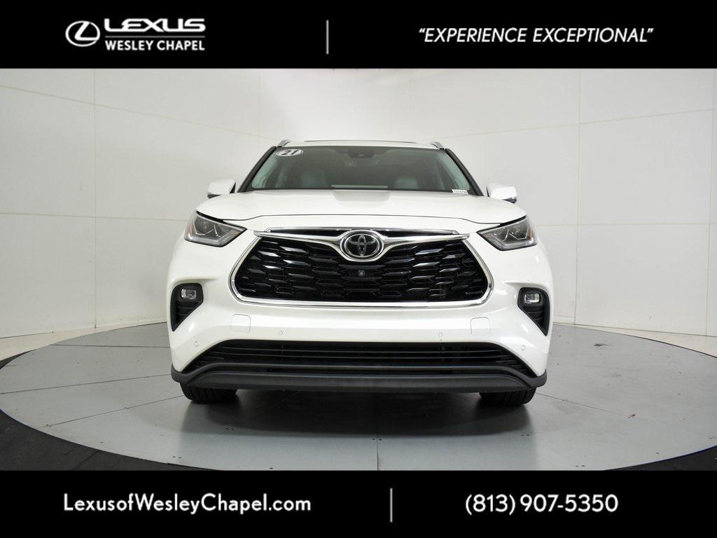 used 2021 Toyota Highlander car, priced at $29,990