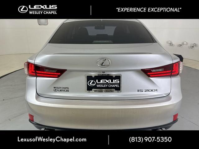 used 2016 Lexus IS 200t car, priced at $17,450