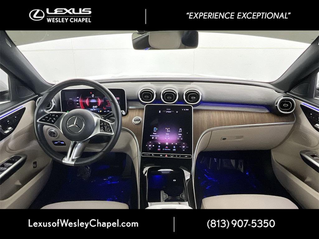 used 2024 Mercedes-Benz C-Class car, priced at $37,990