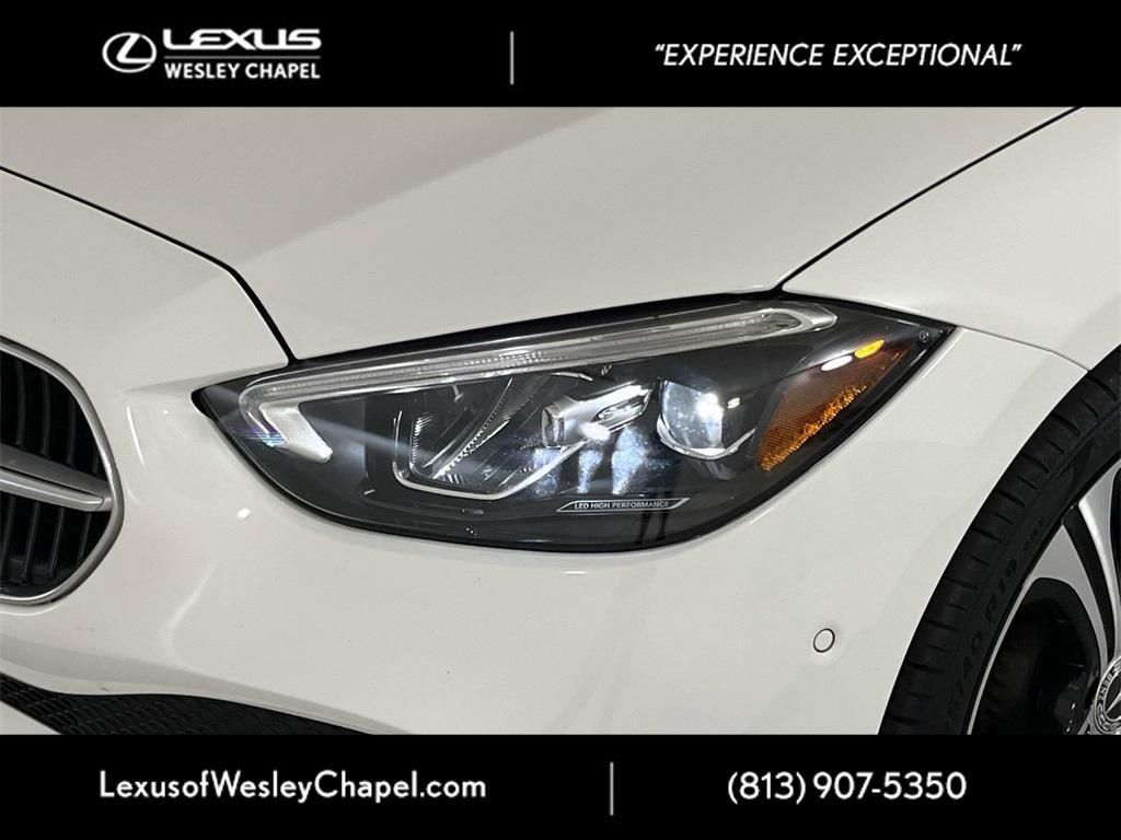 used 2024 Mercedes-Benz C-Class car, priced at $37,990