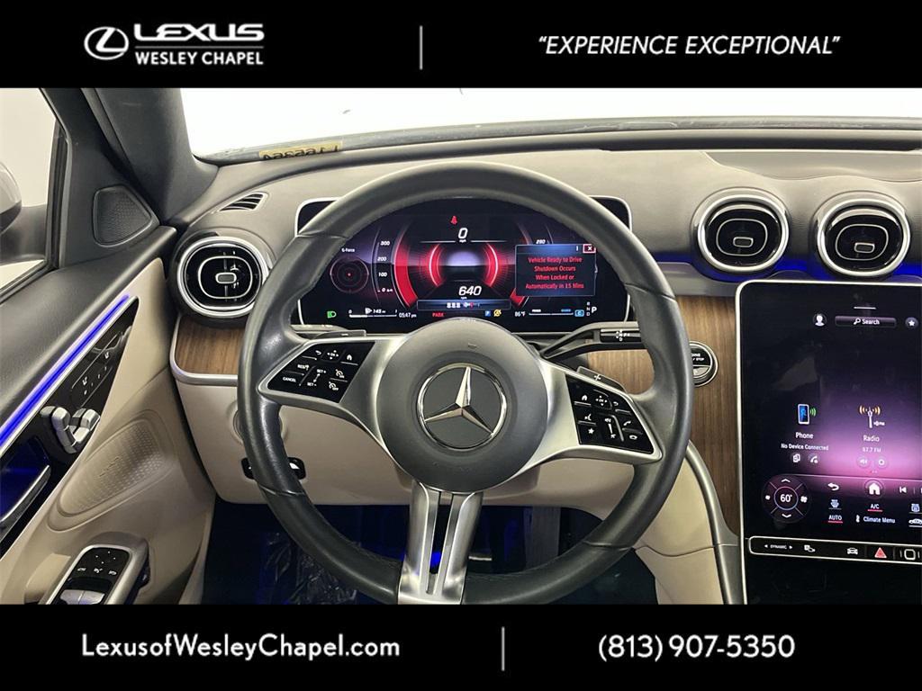 used 2024 Mercedes-Benz C-Class car, priced at $37,990