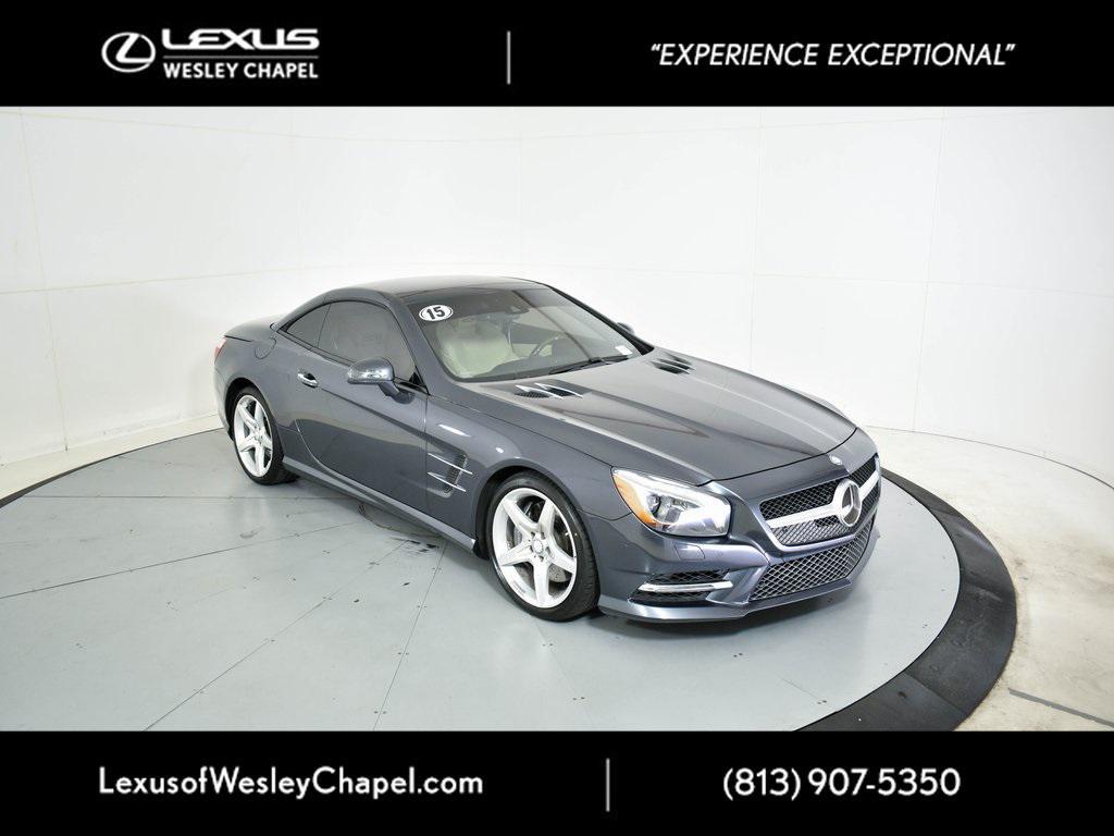 used 2015 Mercedes-Benz SL-Class car, priced at $22,990