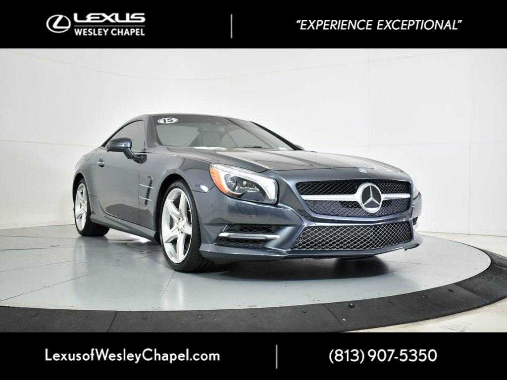used 2015 Mercedes-Benz SL-Class car, priced at $22,990