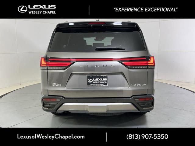 new 2025 Lexus LX 700h car, priced at $117,300
