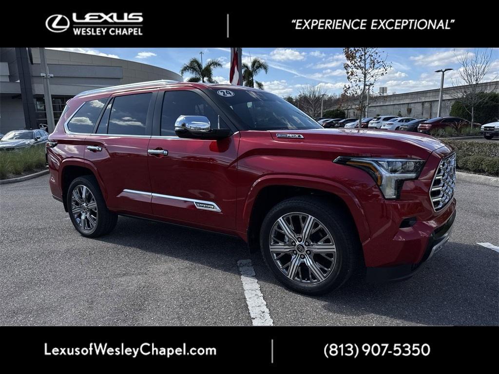 used 2024 Toyota Sequoia car, priced at $76,500