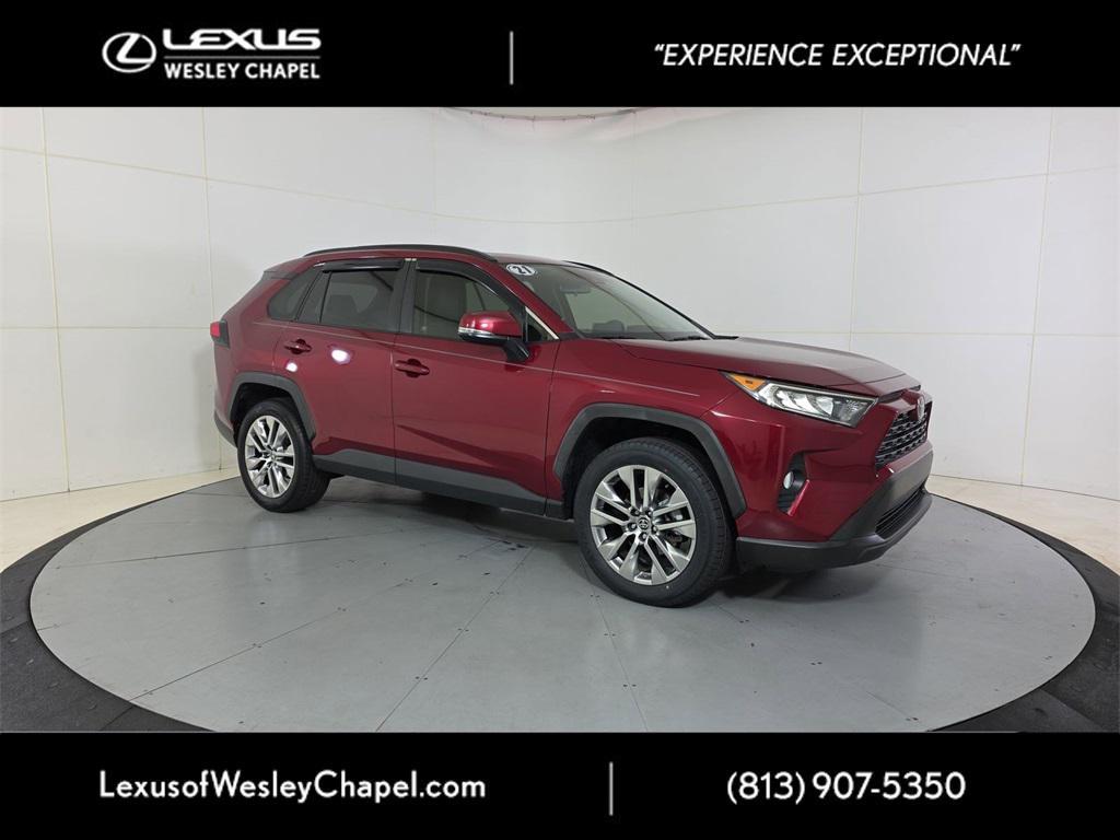 used 2021 Toyota RAV4 car, priced at $24,990