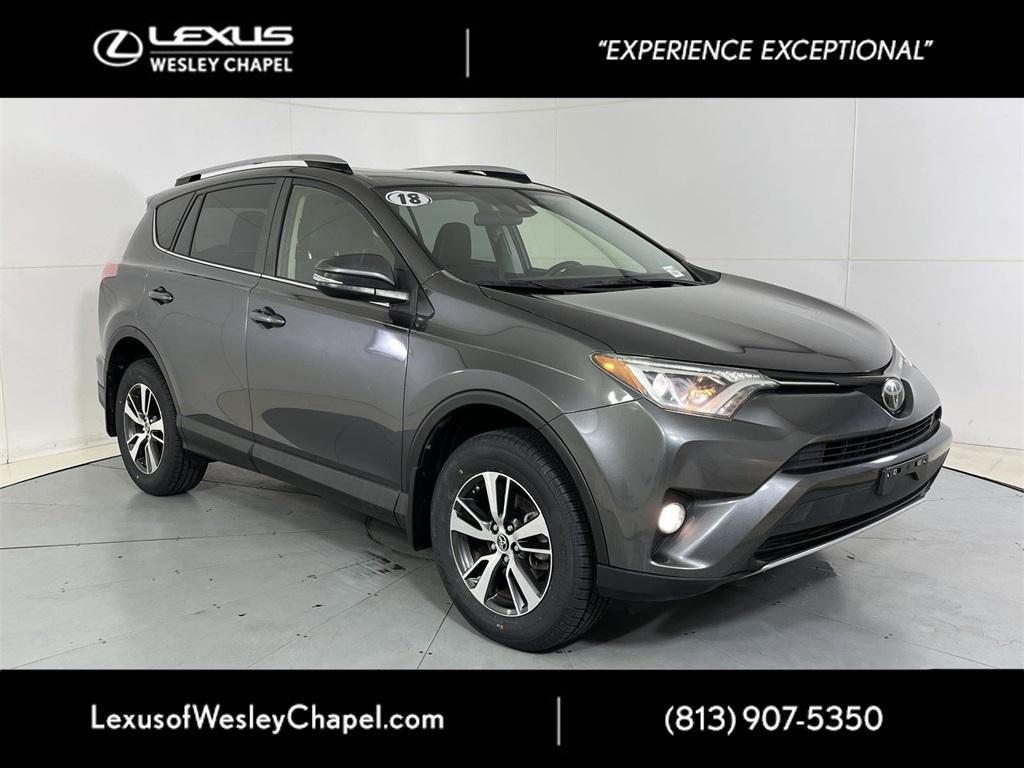 used 2018 Toyota RAV4 car, priced at $19,990