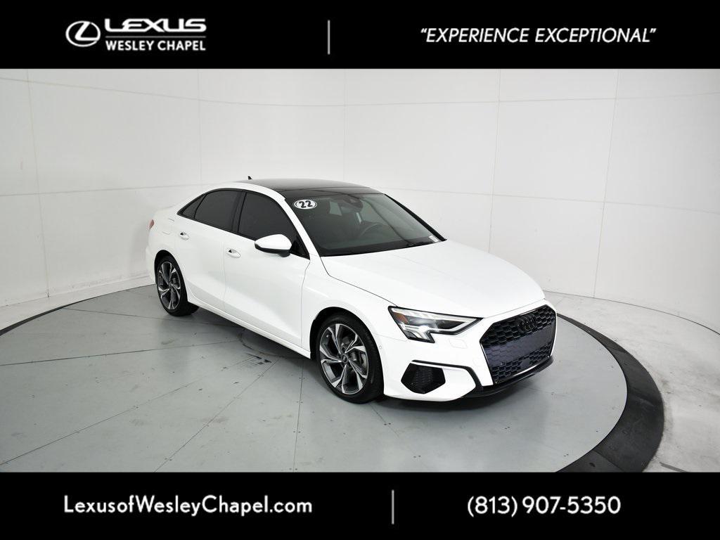 used 2022 Audi A3 car, priced at $22,900
