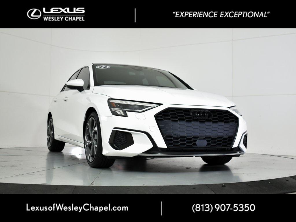 used 2022 Audi A3 car, priced at $22,900