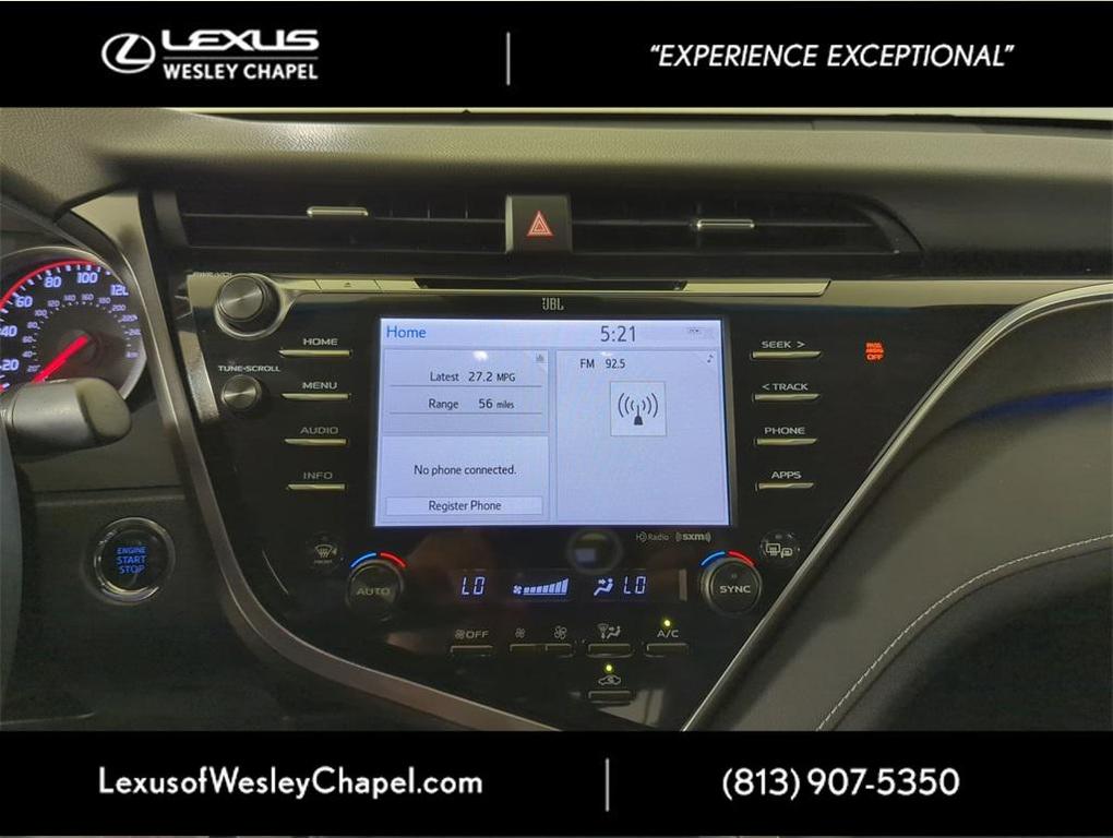 used 2018 Toyota Camry car, priced at $20,500