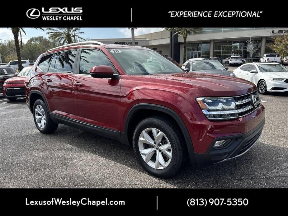 used 2018 Volkswagen Atlas car, priced at $17,900