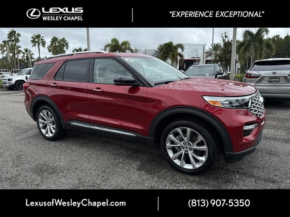 used 2021 Ford Explorer car, priced at $33,150