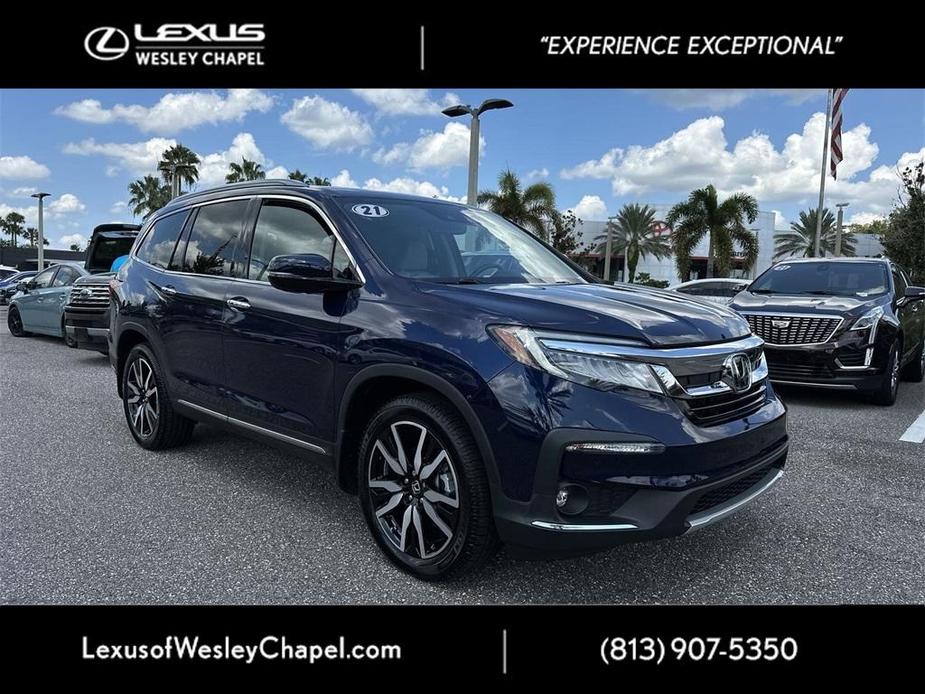 used 2021 Honda Pilot car, priced at $31,900