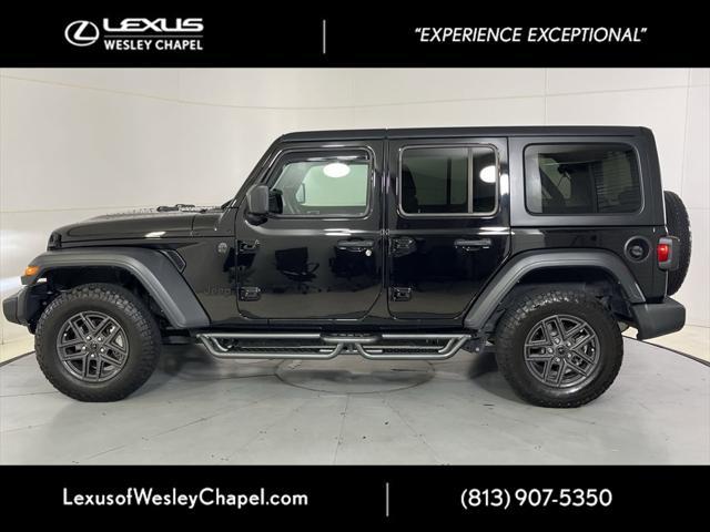 used 2024 Jeep Wrangler car, priced at $34,500