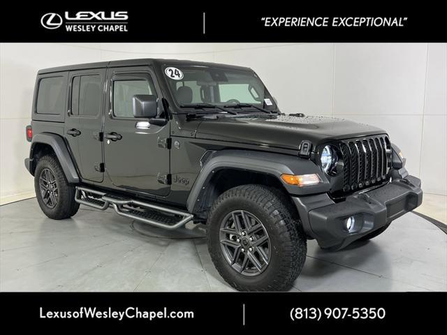 used 2024 Jeep Wrangler car, priced at $34,500