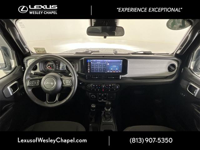 used 2024 Jeep Wrangler car, priced at $34,500