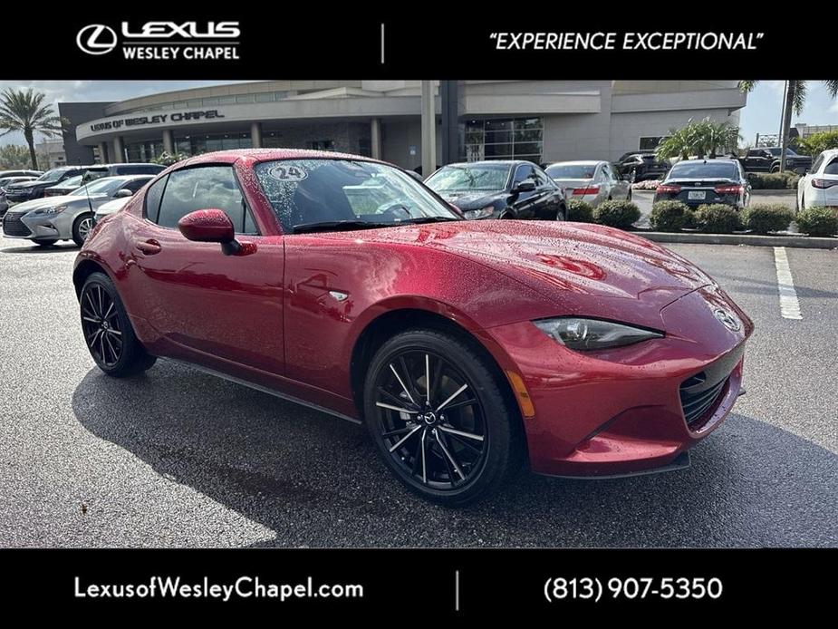 used 2024 Mazda MX-5 Miata car, priced at $31,900