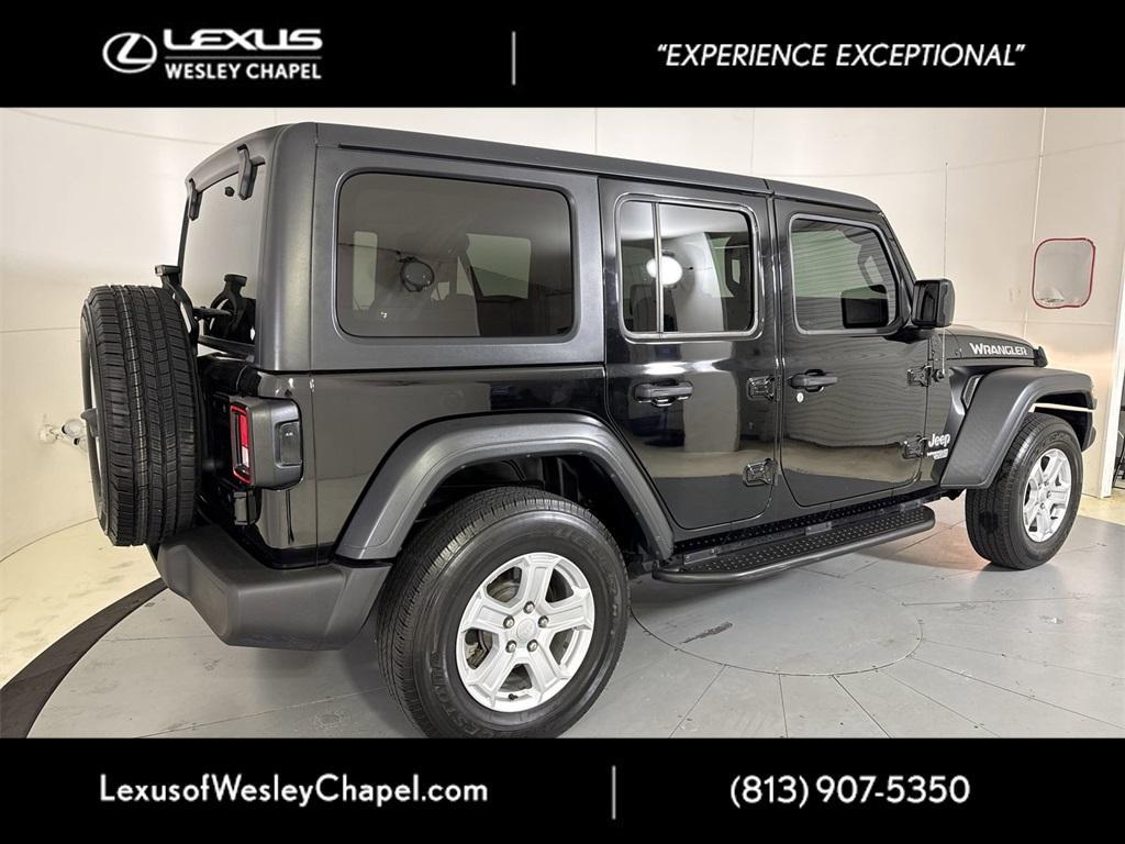 used 2018 Jeep Wrangler Unlimited car, priced at $19,990