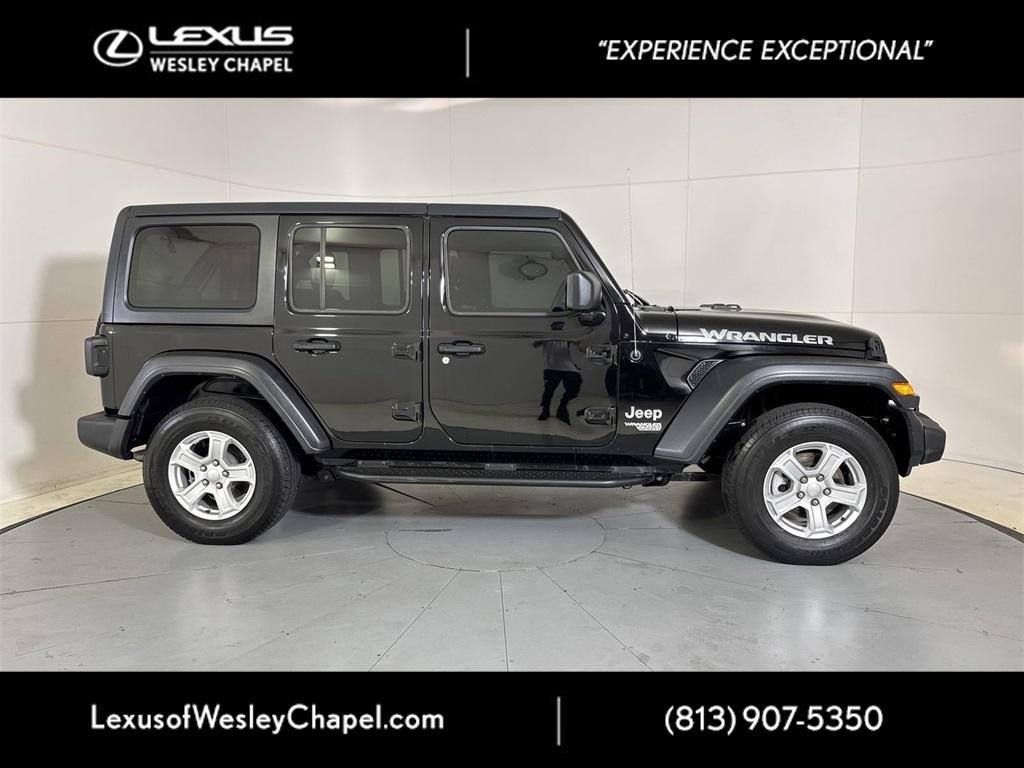 used 2018 Jeep Wrangler Unlimited car, priced at $19,990