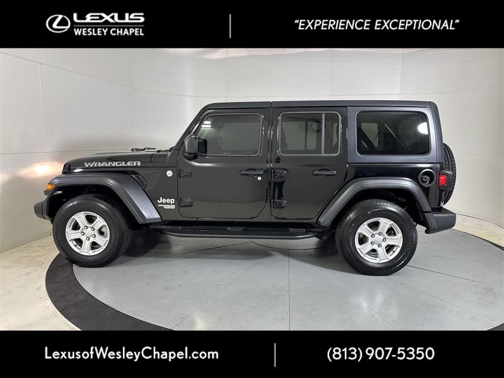 used 2018 Jeep Wrangler Unlimited car, priced at $19,990