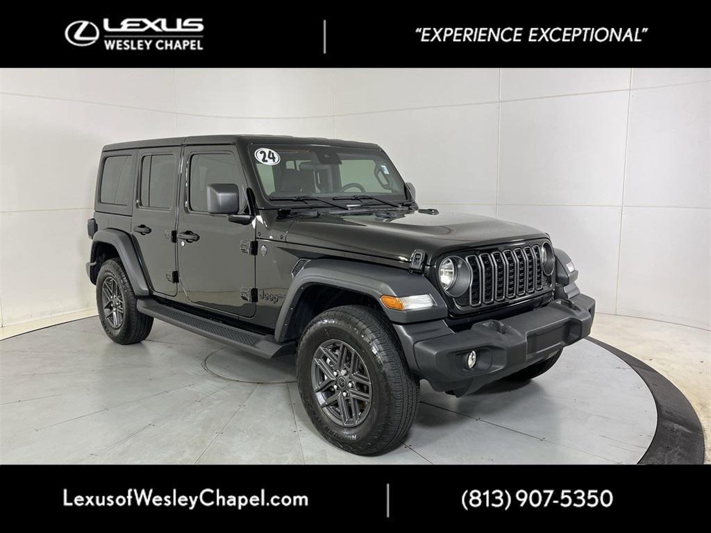 used 2024 Jeep Wrangler car, priced at $39,500