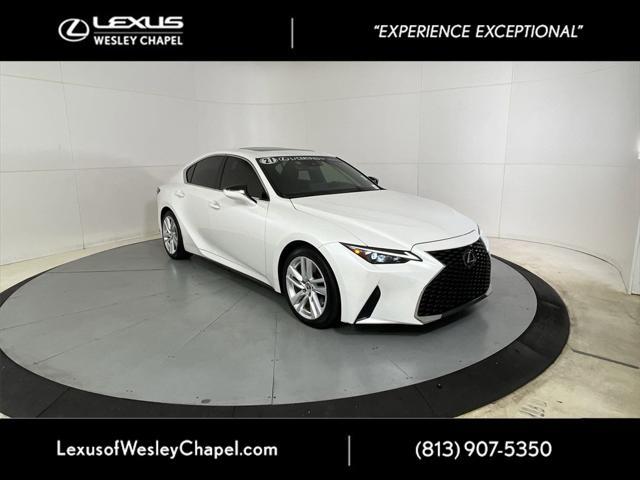 used 2021 Lexus IS 300 car, priced at $29,450