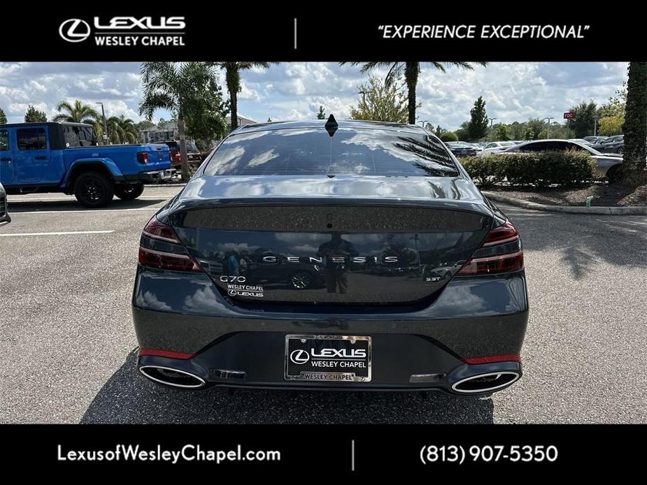 used 2023 Genesis G70 car, priced at $39,500