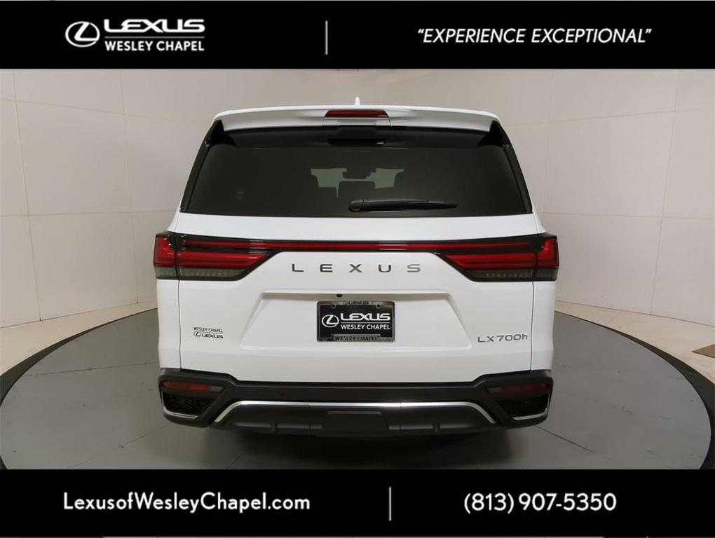 new 2025 Lexus LX 700h car, priced at $122,080