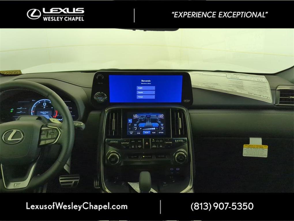 new 2025 Lexus LX 700h car, priced at $122,080