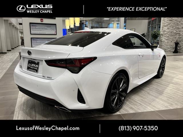 new 2025 Lexus RC 350 car, priced at $59,639