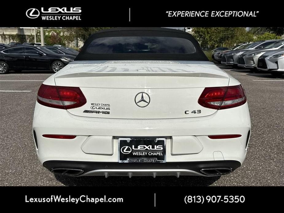 used 2018 Mercedes-Benz AMG C 43 car, priced at $28,900