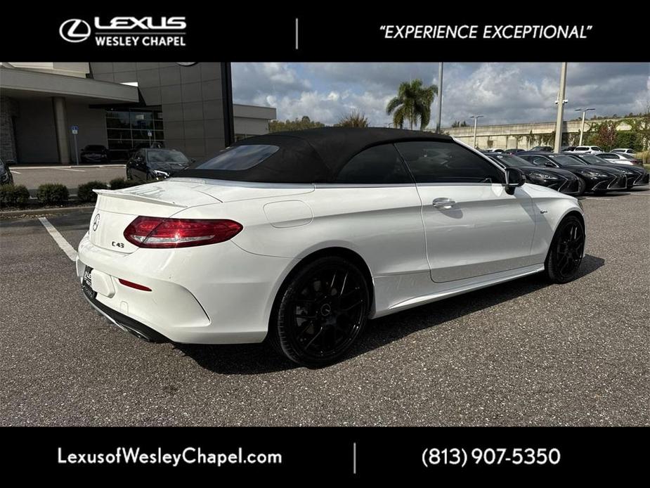 used 2018 Mercedes-Benz AMG C 43 car, priced at $28,900