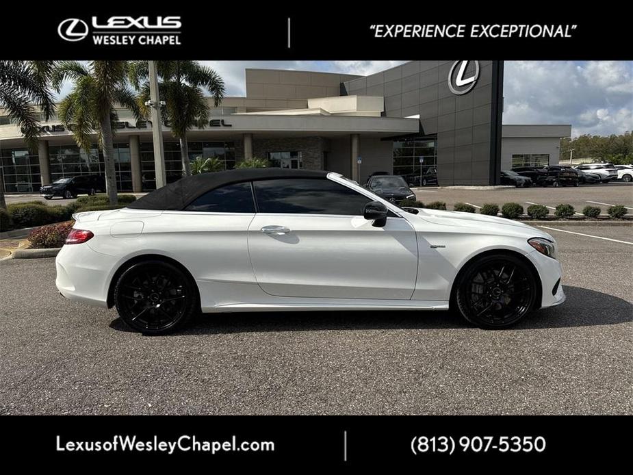 used 2018 Mercedes-Benz AMG C 43 car, priced at $28,900