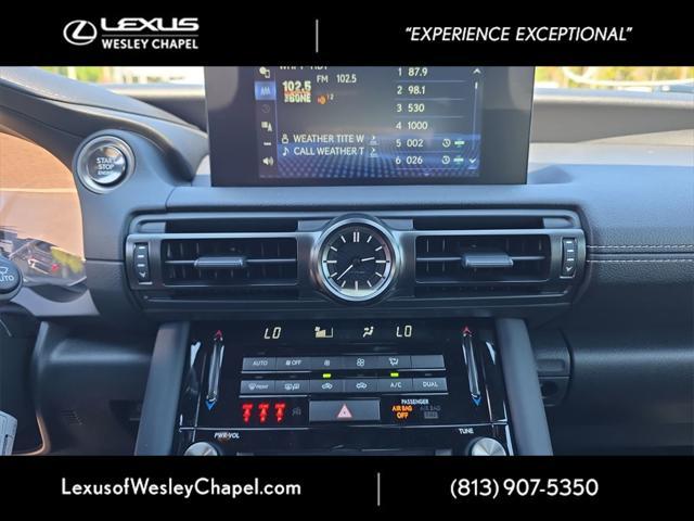 new 2025 Lexus IS 300 car, priced at $42,624
