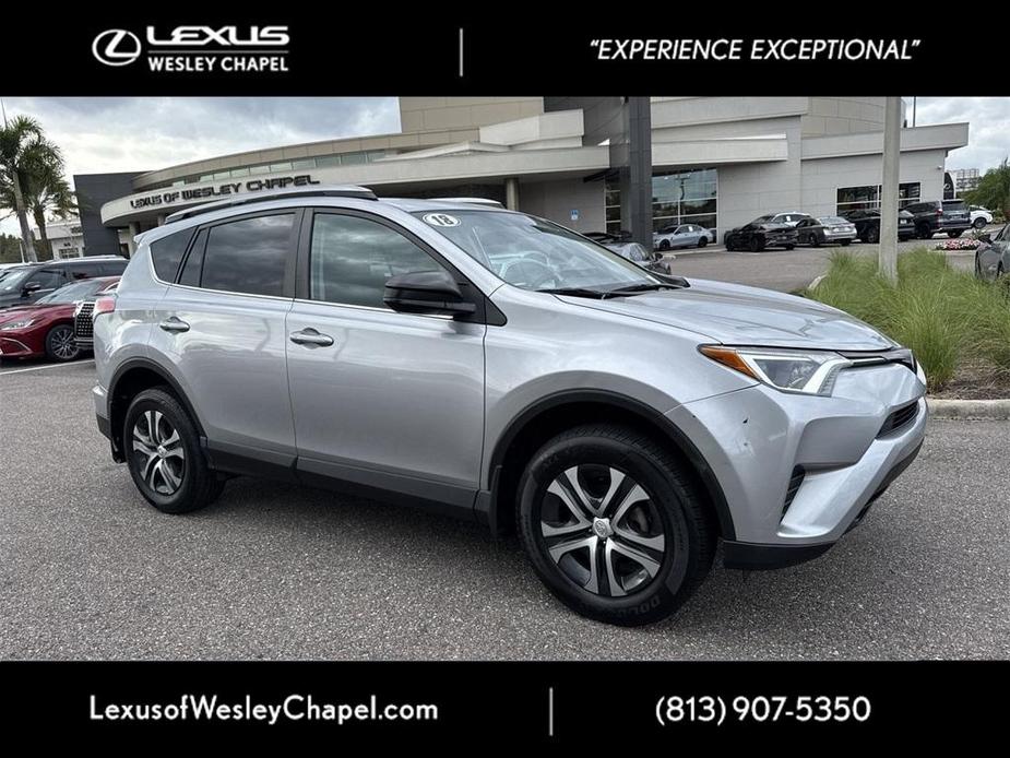 used 2018 Toyota RAV4 car, priced at $17,500