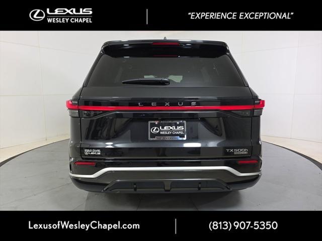 new 2025 Lexus TX 500h car, priced at $73,670