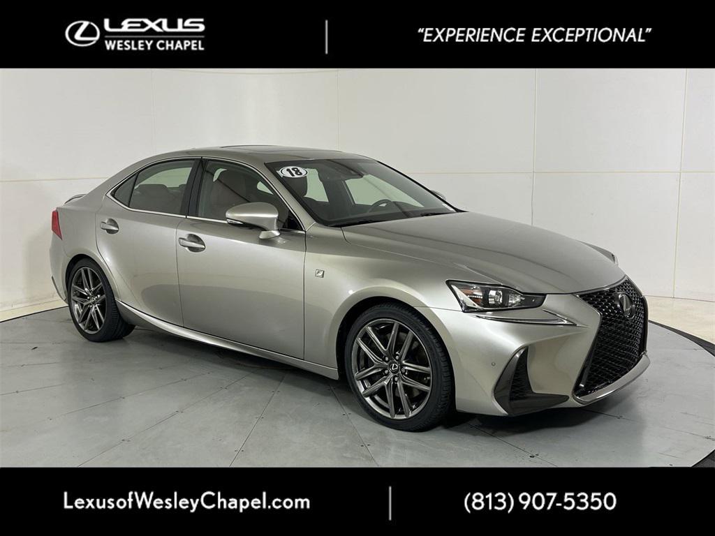 used 2018 Lexus IS 350 car, priced at $29,800