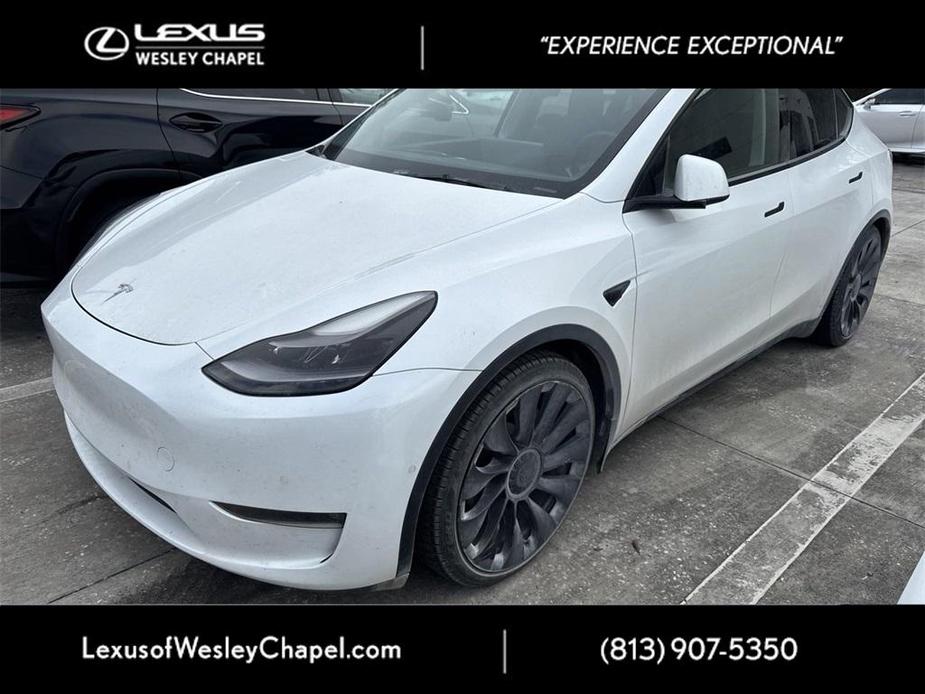 used 2021 Tesla Model Y car, priced at $27,800