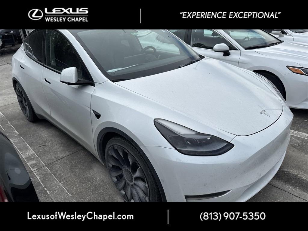 used 2021 Tesla Model Y car, priced at $27,800