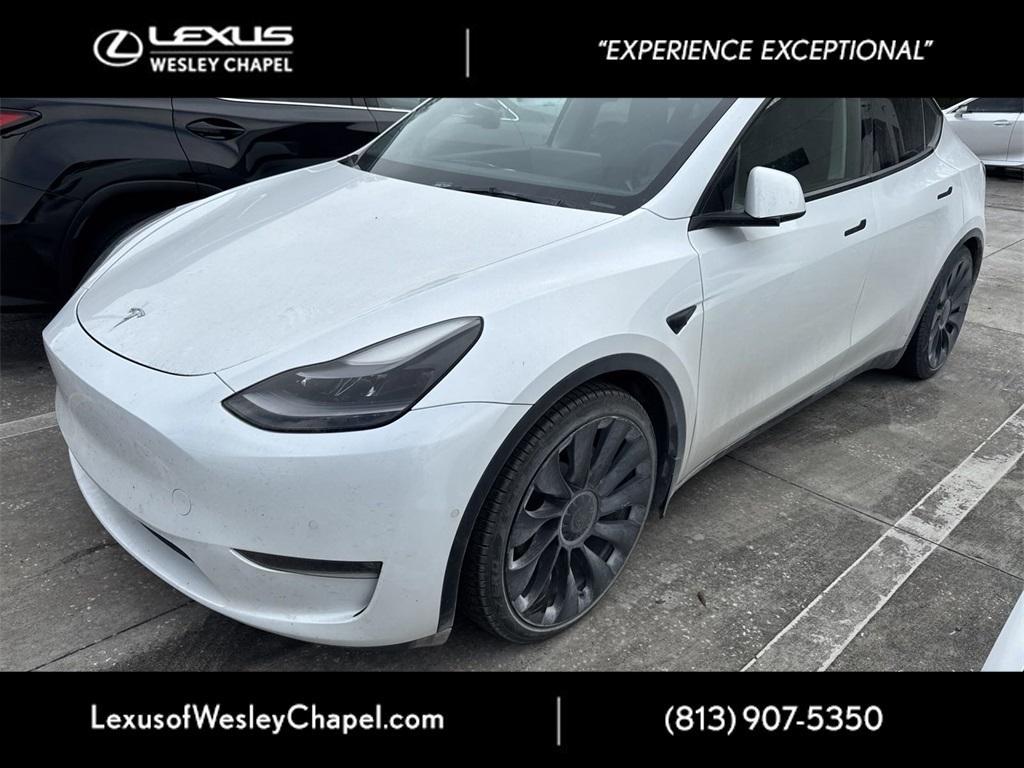 used 2021 Tesla Model Y car, priced at $27,800