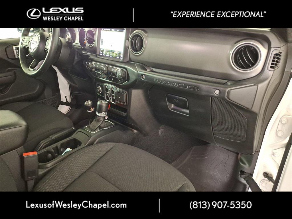 used 2023 Jeep Wrangler car, priced at $35,690