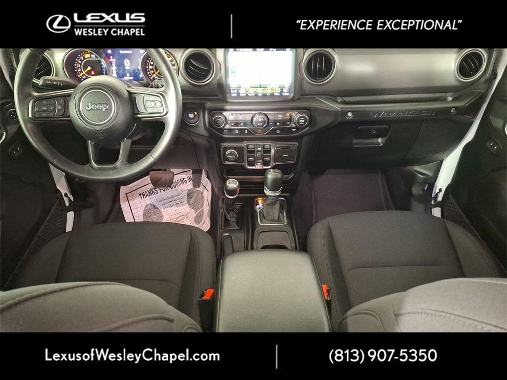 used 2023 Jeep Wrangler car, priced at $35,690