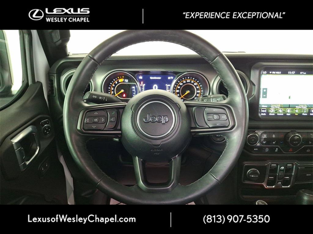 used 2023 Jeep Wrangler car, priced at $35,690