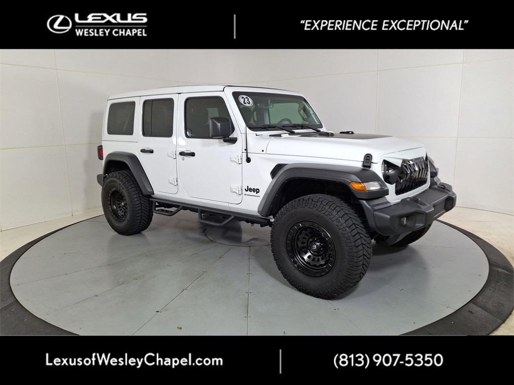 used 2023 Jeep Wrangler car, priced at $35,690