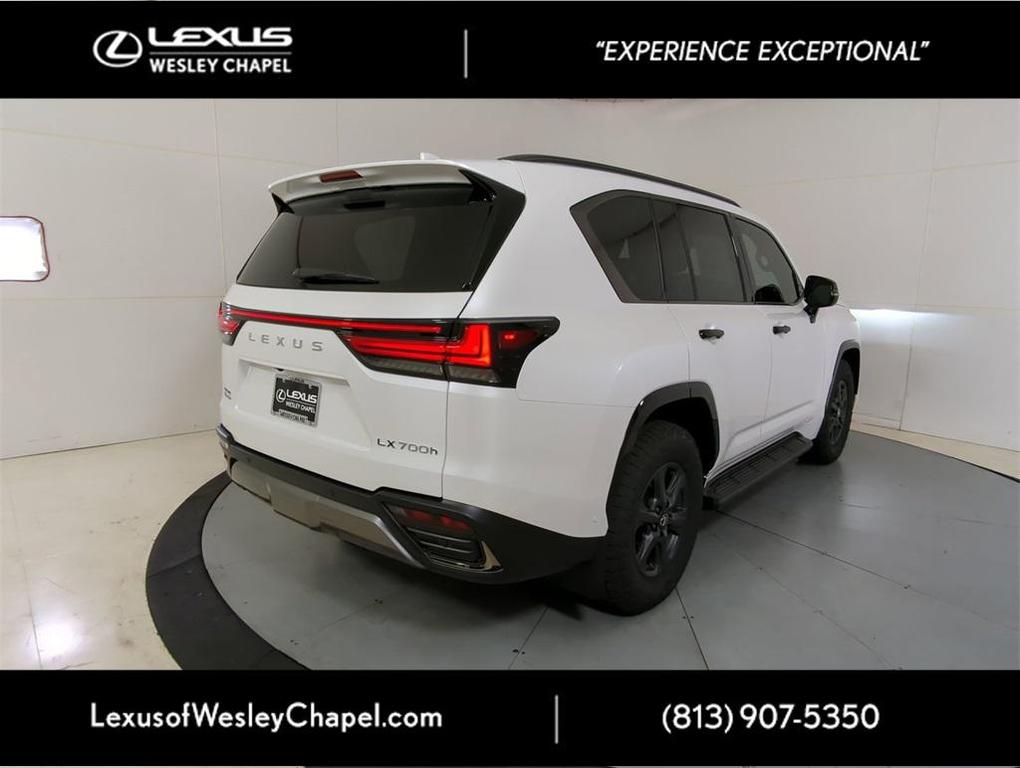 new 2025 Lexus LX 700h car, priced at $119,570
