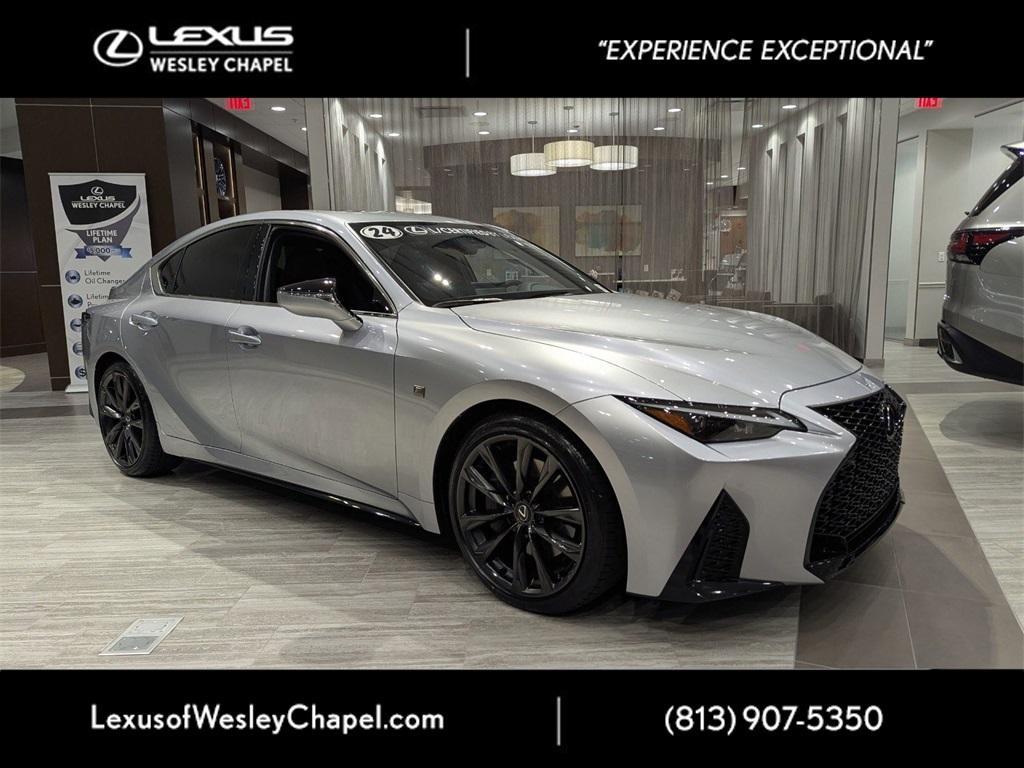 used 2024 Lexus IS 350 car, priced at $44,450