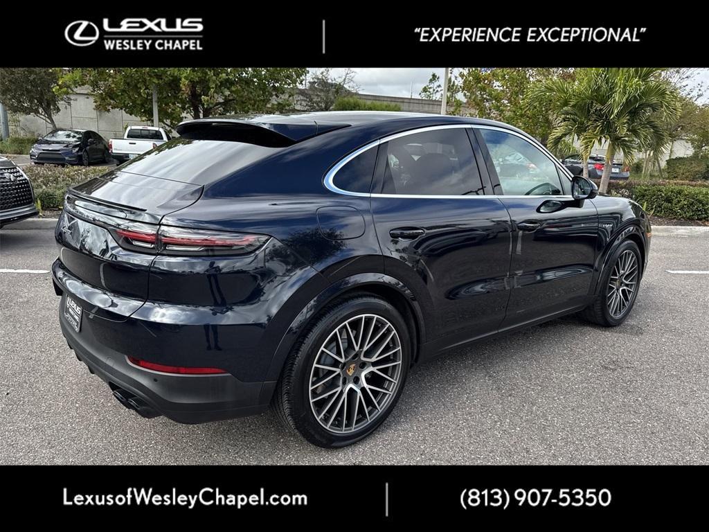 used 2022 Porsche Cayenne E-Hybrid Coupe car, priced at $75,900