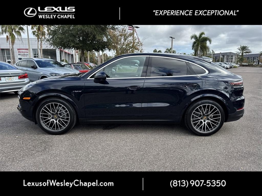 used 2022 Porsche Cayenne E-Hybrid Coupe car, priced at $75,900