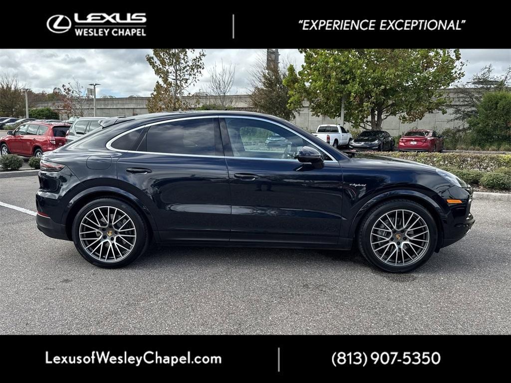 used 2022 Porsche Cayenne E-Hybrid Coupe car, priced at $75,900